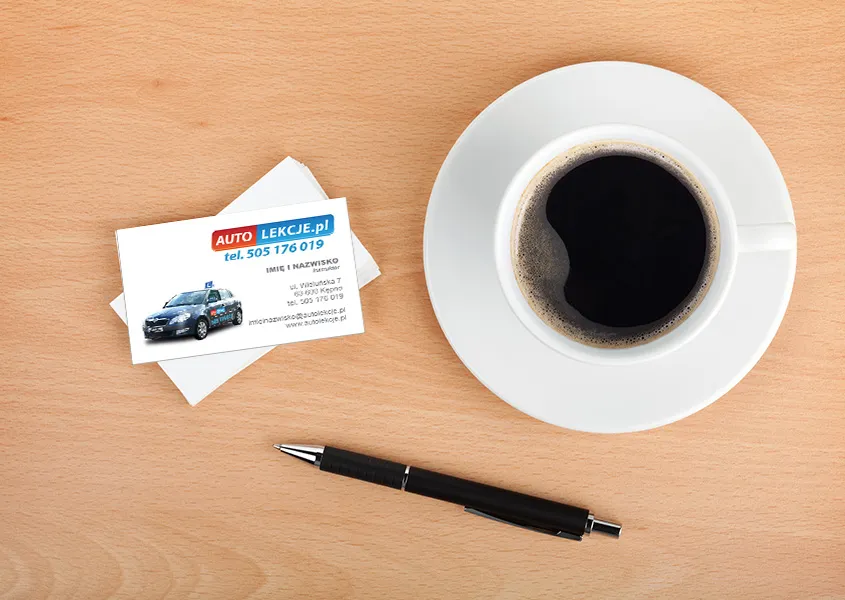 Business Card Design - Driving School